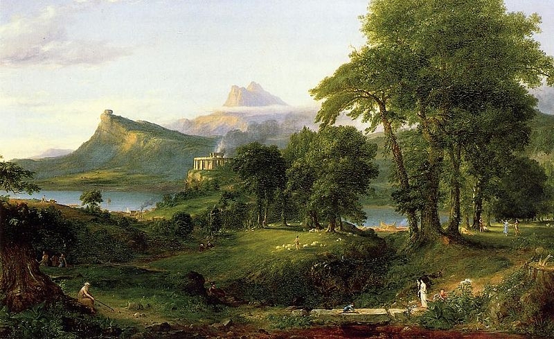 The Arcadian State - Thomas Cole