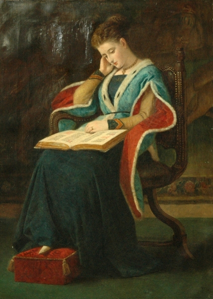 Woman Reading - James Archer